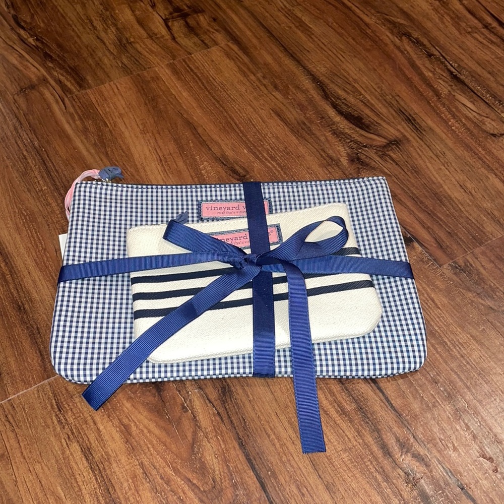 vineyard vines 2 pack zipper pouches